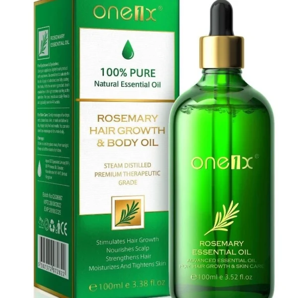 ROSEMARY OIL Hair Growth Hair REGROWTH Strengthening HAIR TREATMENT OIL 100ml